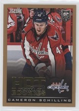 2013-14 Panini Rookie Anthology Score Update Gold Cameron Schilling #750 2j2