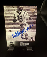 Upper Deck NFL Legends Bobby Mitchell Autograph AL-51 Washington Commanders