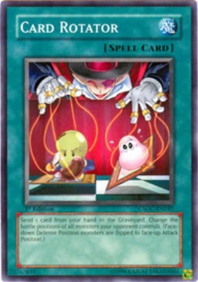 3 x Card Rotator - CSOC-EN045 - Common - Unlimited Edition Near Mint, English YG