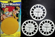 Walt Disney's Alice In Wonderland 3d View-Master 3 Reel Packet