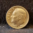 1965-P United States 10 cents - Roosevelt dime, UNC, KM-195a (US5)