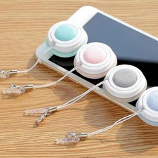 3Pcs Mobile Screen Cleaner Macaron Shaped Portable Glasses Lens Cleaning Cloths