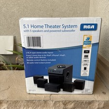 RCA RT151 5.1 Channel Home Theater System - New 