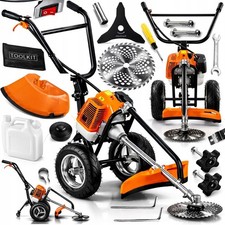 Débroussailleuse À Essence Sur Roues 5,2CV Tondeuse Trimmer Chariot