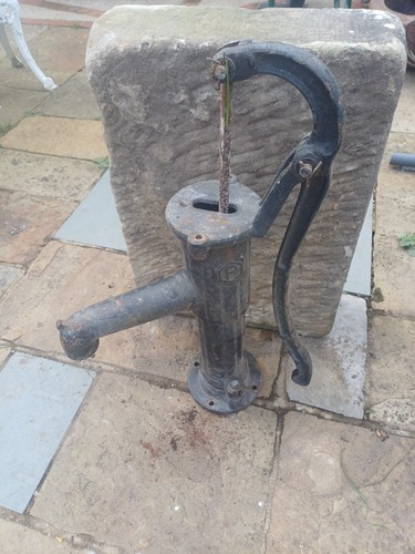 Reclaimed Cast Iron Well Water