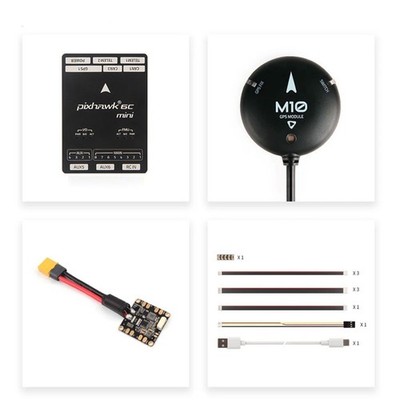 Holybro Pixhawk 6C Mini RC Controller STM32H743 with PM02 V3 12S GPS