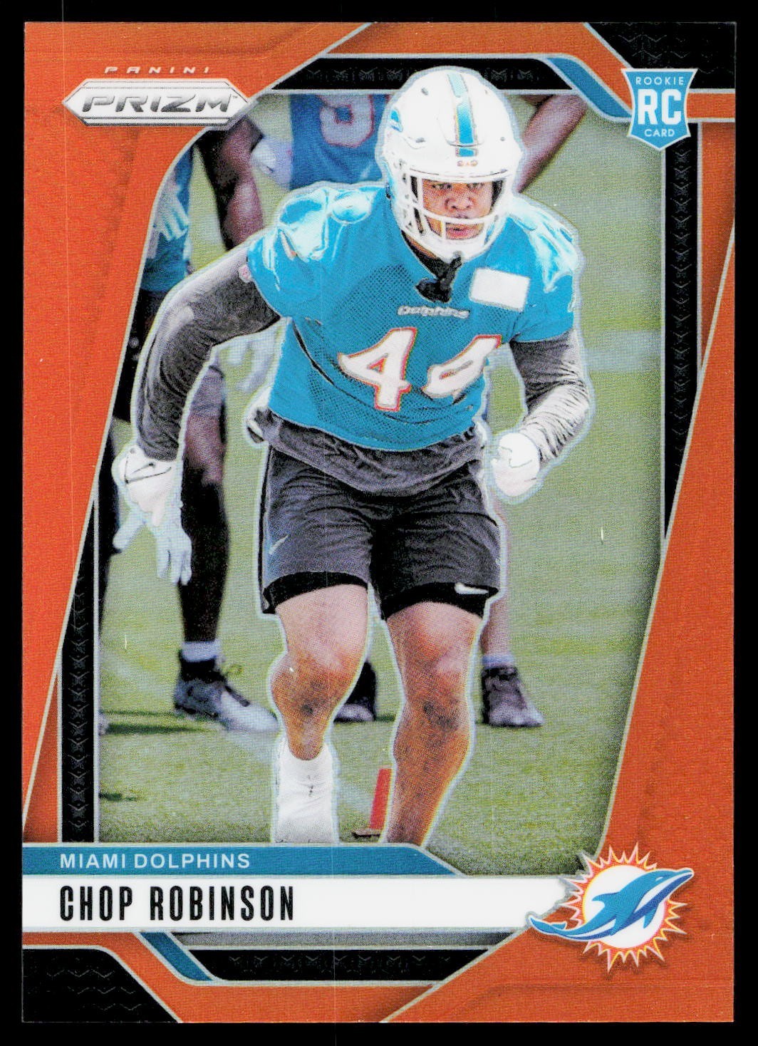 Chop Robinson 2024 Panini Prizm Orange RC /249 Rookie #319 Dolphins SP