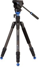 Benro Carbon Fiber Video tripod w/Head HFTA28CS4H  BRAND NEW STOCK 