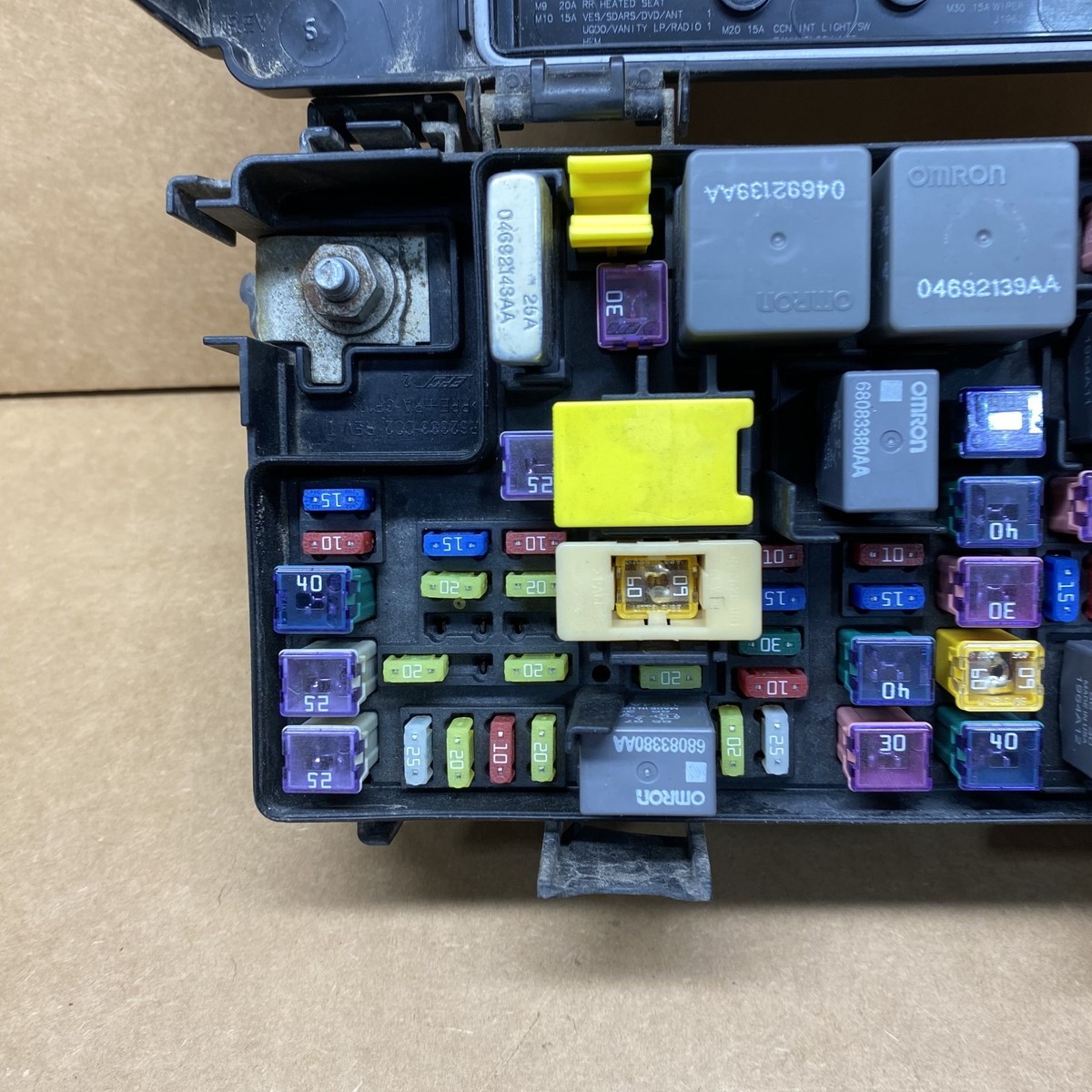 2014 Dodge Grand Caravan Chrysler Town &amp; Country TIPM Fuse Relay