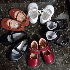 Toddler Girls Fashion Shoes Lot: Laura Ashley, Stride Rite, Carter  s, Smartfit
