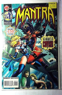 Mantra 2nd Series #1 B (1995) Malibu Comics Var 1st Print Comic Book