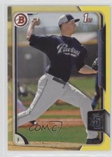2015 Bowman Prospects Yellow James Needy #BP60 a1t
