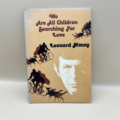 #ad #ad We Are All Children Searching For Love Leonard Nimoy 1977 First Printing Blue $14.55