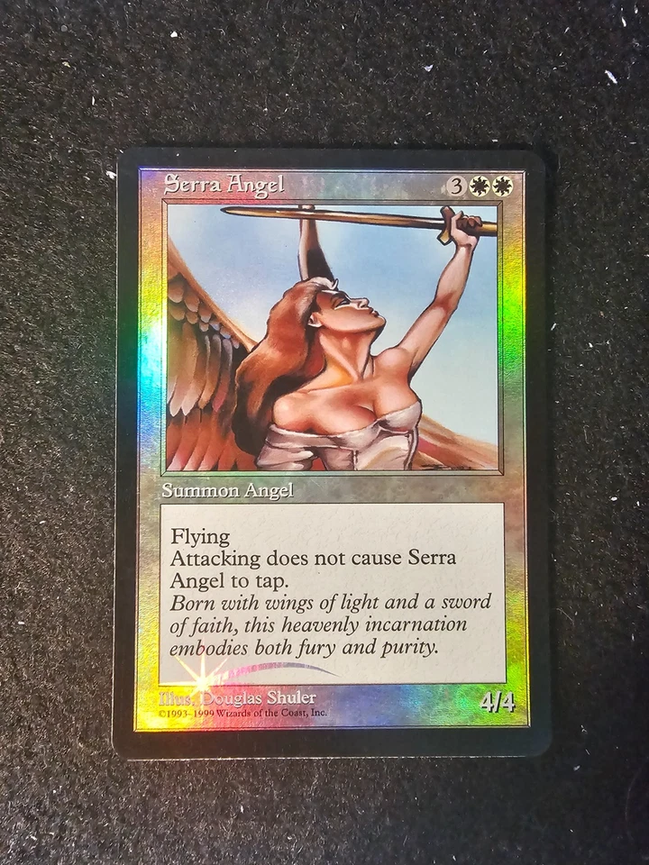 MTG Serra Angel Unique and Miscellaneous Promos Foil - Image 2 of 2