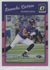 2016 Donruss Optic Rookies Pink Kamalei Correa #123 2d7
