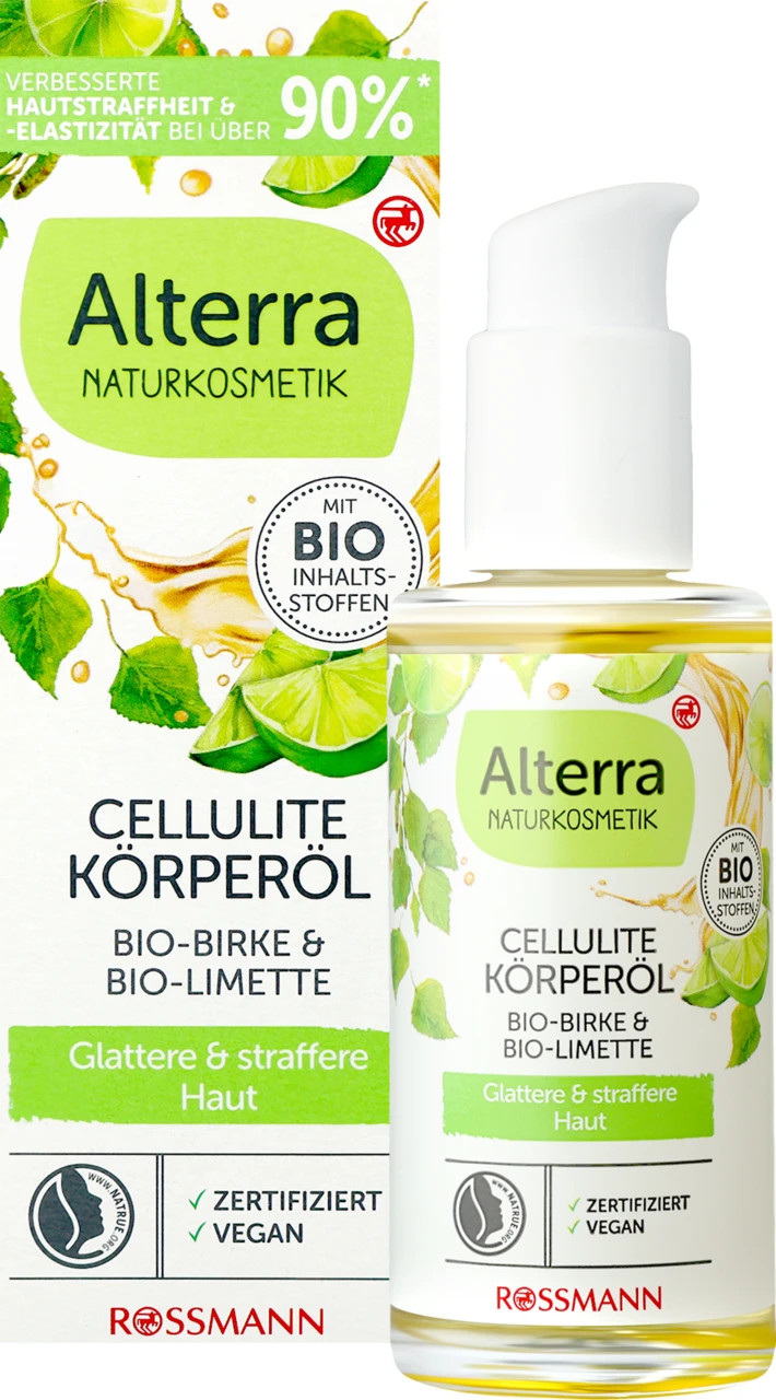 Alterra Anti Cellulite BIO Birch Tree Body Oil Vegan 100ml