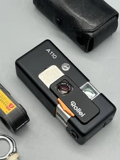 Vintage Rollei A110 110 Film Camera Tessar 23mm f/2.8 with Case