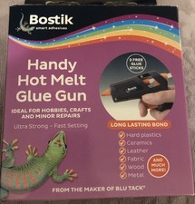 Pistola per colla Bostick pratica hot melt usata una volta 