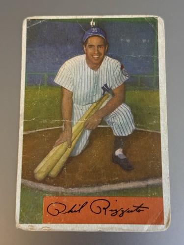 Phil Rizzuto #1 1954 Bowman card