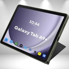 100% Authentic Samsung Book Cover Multi position Case Galaxy Tab A9+ BLACK/GREEN