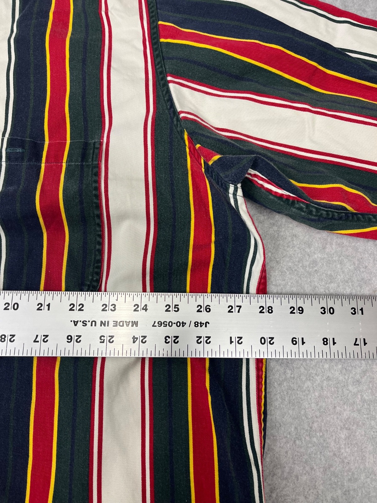 Vintage Basic Options Button Down Shirt Mens 2XLT… - image 8