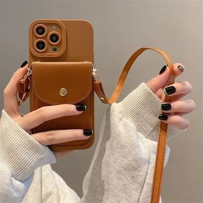 Crossbody Wallet Case For Honor X5C/X6B/X6C/X7/X8/200Smart/400Lite Phone Cover