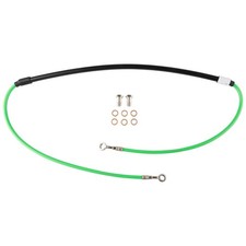 Tusk Front Motorcycle Steel Braided Brake Line  For Kawasaki Kx250 X 2021-2023