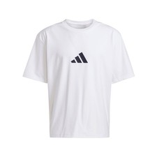 adidas Z.N.E. LooseFit Tee Mens White Casual Tops SB1158-JC5482