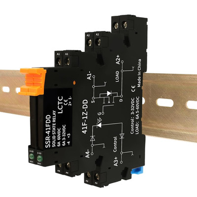 (2Pcs) Solid State Relay DD 3.3V 3V 5V 12V 24V 1.5A,Signal Relay for Plc,No Cont