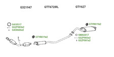 TOYOTA COROLLA 2001-2007 HATCHBACK 1.4 MANUAL PETROL Exhaust System