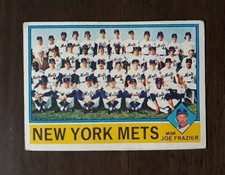 1976 TOPPS Baseball NEW YORK METS Team Checklist #531 VG Condition 