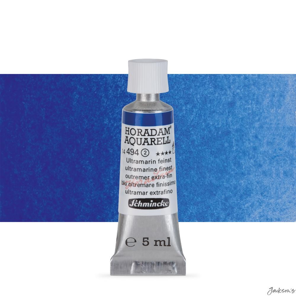 Schmincke Horadam Watercolour Paint PB29 5ml Ultramarine Finest For Artists