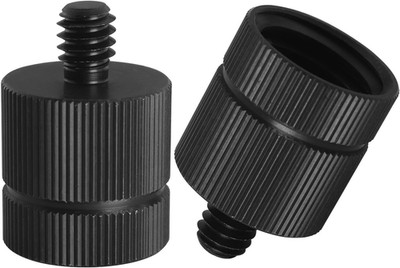 2 Pack Tripod Adapter 5/8-11 to 1/4-20 Thread Converter Laser Level Mount