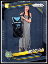 2025 Panini Prizm WNBA #85 Ajsa Sivka RC Chicago Sky Base