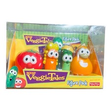 2000 FISHER-PRICE BIG IDEA VEGGIE TALES FIGURE PACK - SET OF 5 BRAND NEW SEALED