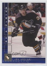 2001-02 ITG Be A Player Memorabilia Sapphire 59/100 Jan Hrdina #139 7ez