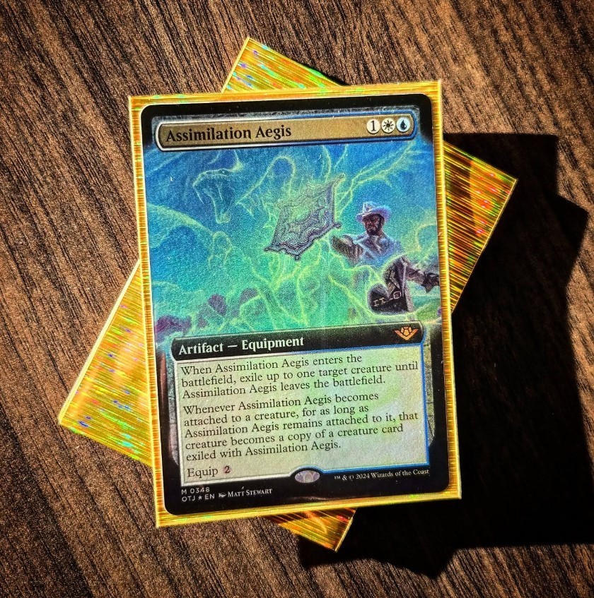 RAIN SLEEVES BY SAGES CNC (YUGIOH POKEMON MTG) BLUE GOLD RED BLACK