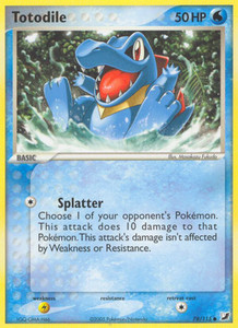 Totodile (78/115) [EX: Unseen Forces] Near Mint