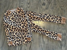 JIMONDA 2 PIECE KIDS ANIMAL PJ PULLOVER LS TOP VISCOSE SZ 5-6Y GENTLY WORN