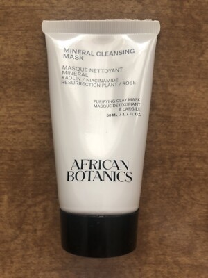 African Botanics Mineral Cleansing Mask 1.7 oz 50ml Full Size ~ Brand New!!  