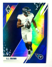 2021 Panini Phoenix A.J. Brown PURPLE Prizm Card SP #/125 Titans Star!