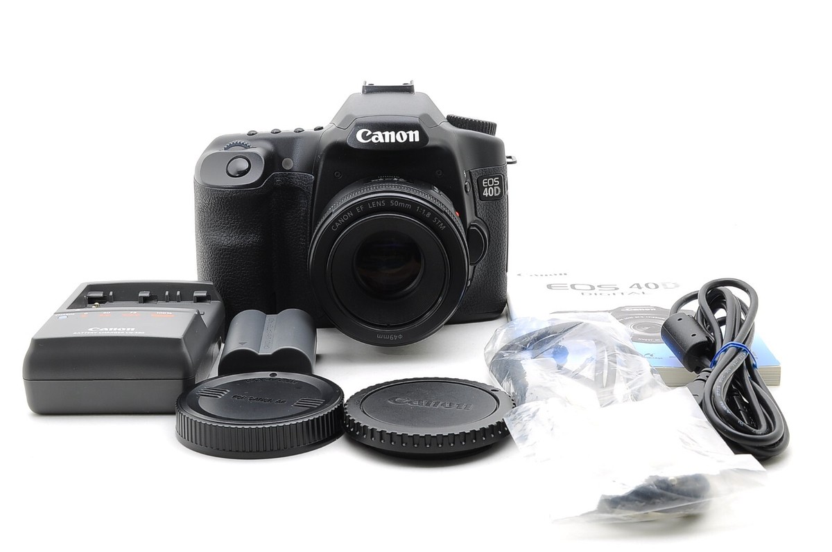 Near Mint] Canon EOS 40D DSLR Body EF 50mm f/1.8 Lens /T249 | eBay