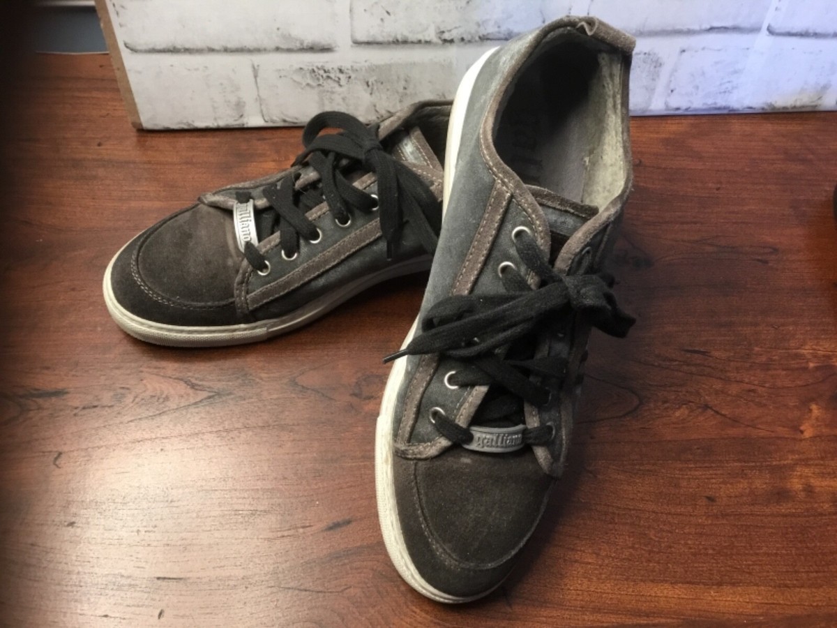 ジョンガリアーノ ミュール John Galliano Men's Gray Leather