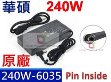 New Original ASUS 240W ADP-240EB B AC Adapter for ROG GU502 GU502D GL702 GL702V