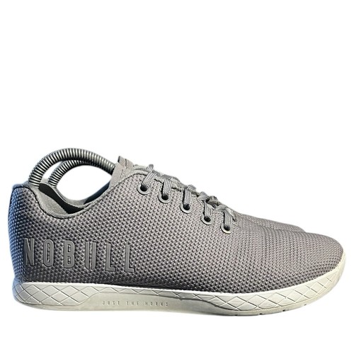 NoBull Shoes Women Size 9 Arctic Grey Trainers Super Fabric Athletic Sneakers - Picture 1 of 5