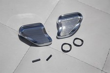 60-67 Chevy Gmc Pickup Truck Chrome Vent Window Wind Wing Handles Pair New