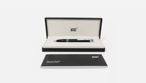 Montblanc StarWalker Precious Resin Ballpoint Pen MB118848 Ink Color-Blue Pen