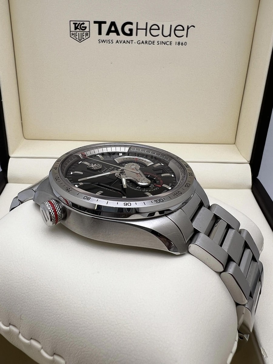 TAG Heuer Carrera Men's Black Watch for sale