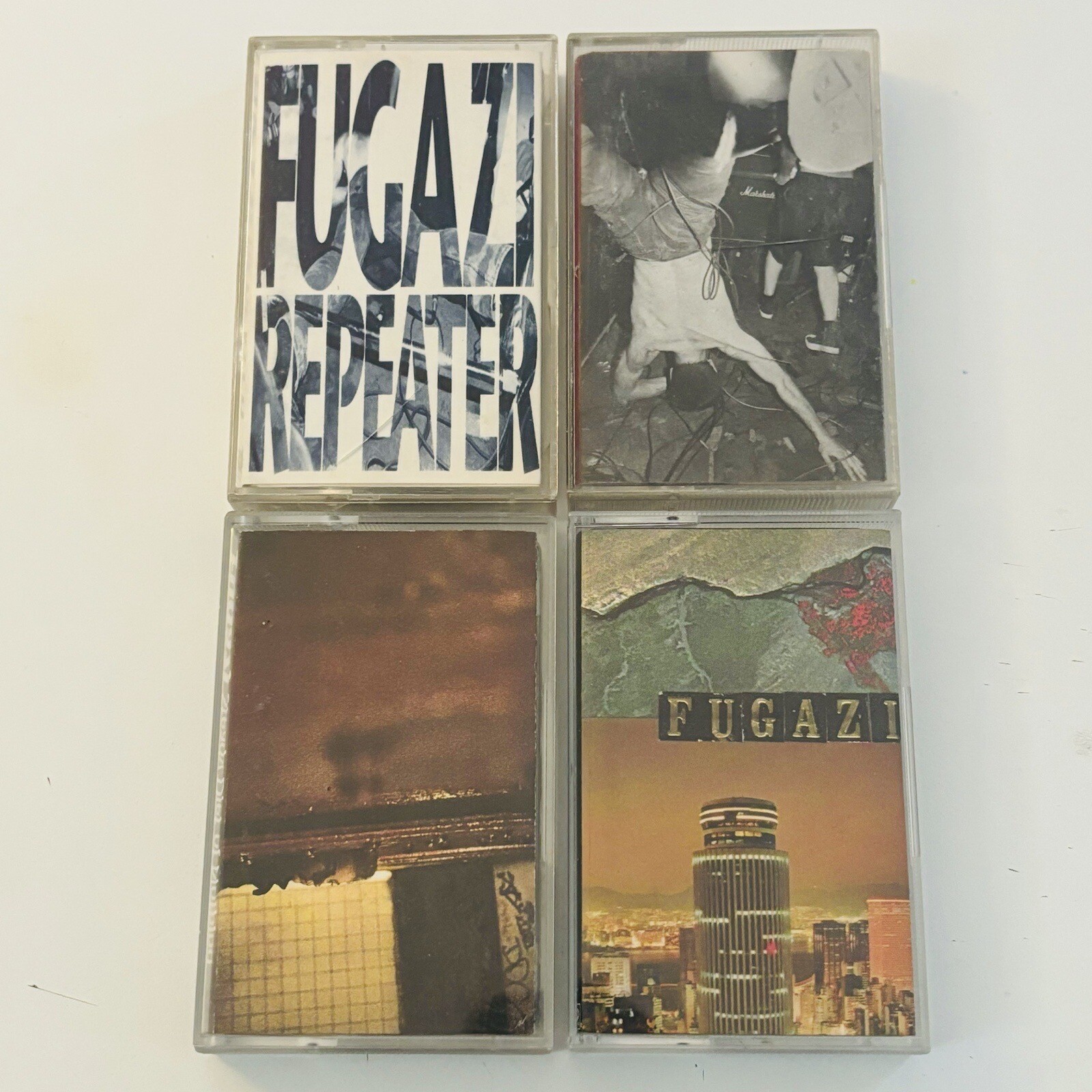 Fugazi Steady Diet Of Nothing cassette tape Dischord Repeater Lot END
