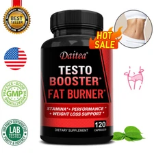 TESTO BOOSTER - Increase Muscle Mass Strength - Fat Burner Sexual Performance